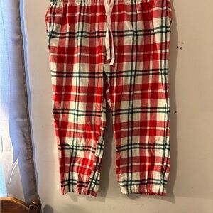 Plaid Kids Pajama Pants